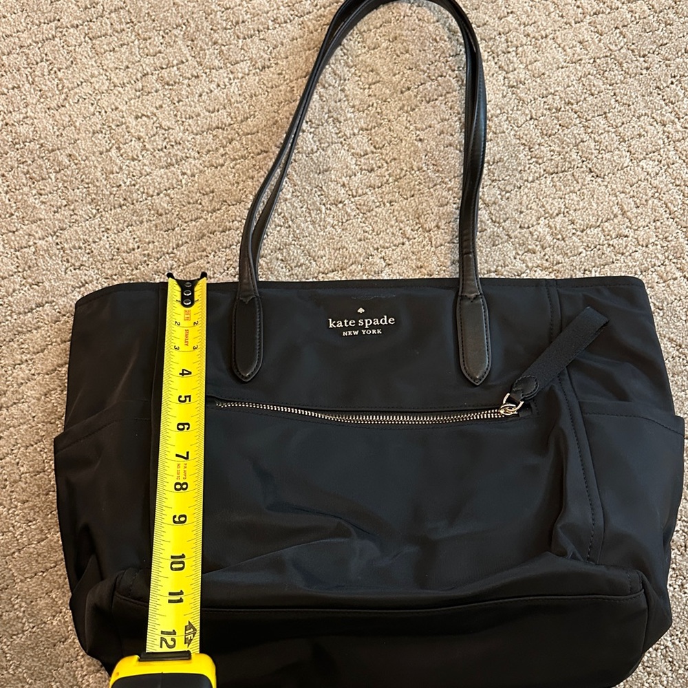 Kate Spade Black Nylon Tote Bag - Picture 8 of 10